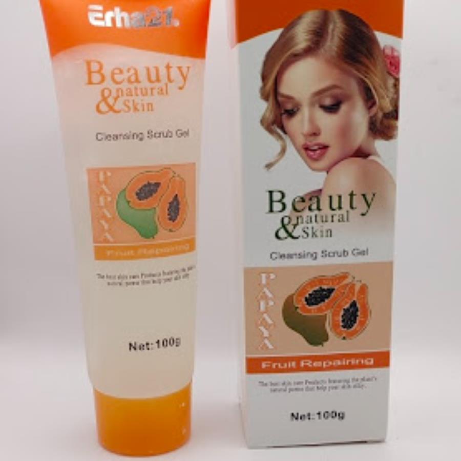 Gel Exfoliante Facial con Papaya – Erha21 (100 g)